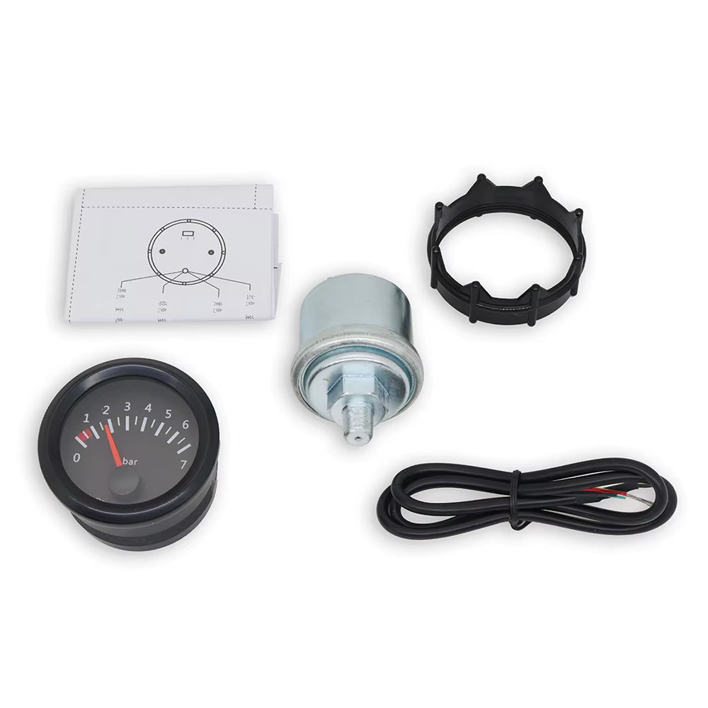 Reloj medidor universal 52 mm para coche