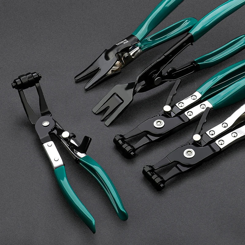 Alicates para tubos, cables y abrazaderas de taller