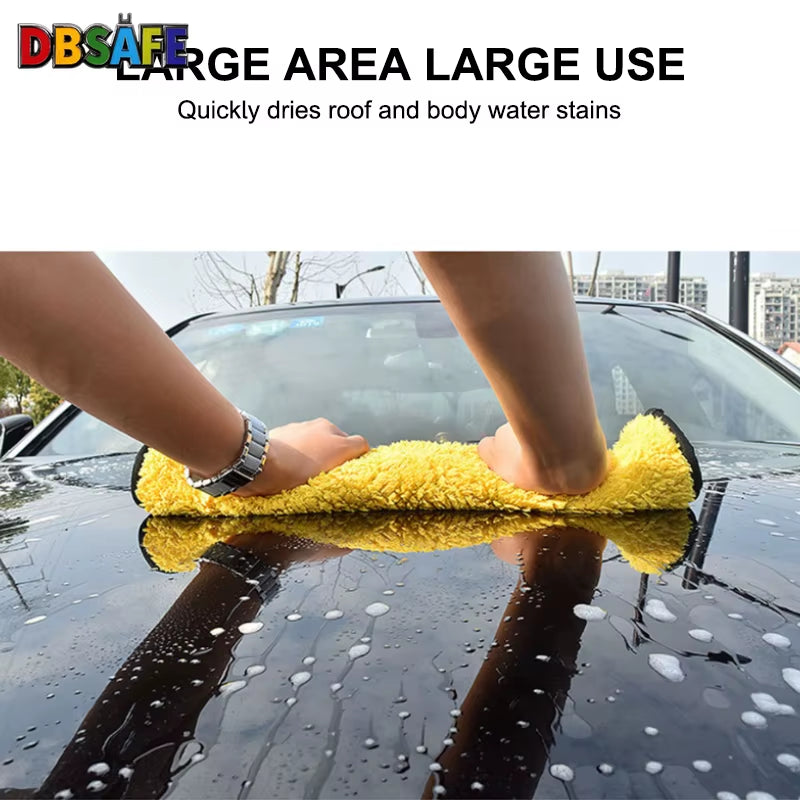 Toalla de microfibra absorbente para coche