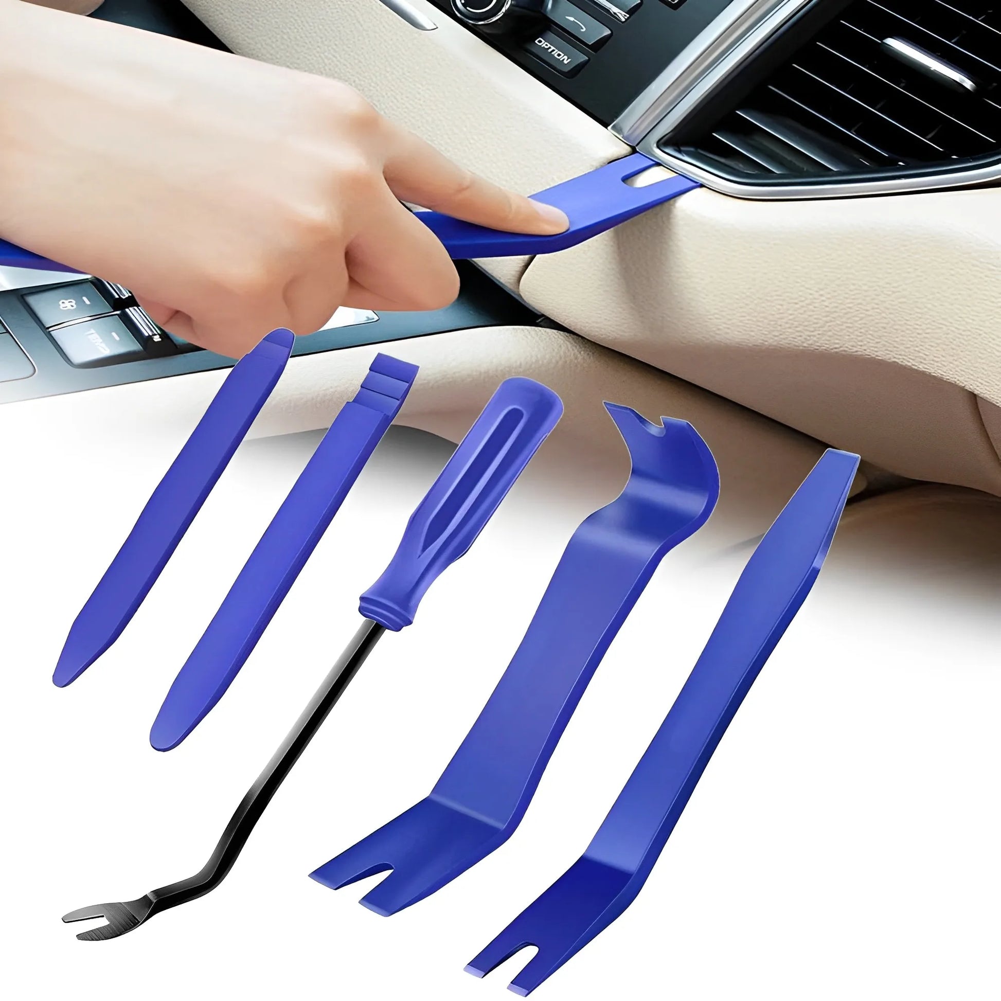 Kit de herramientas para desmontar molduras de coche