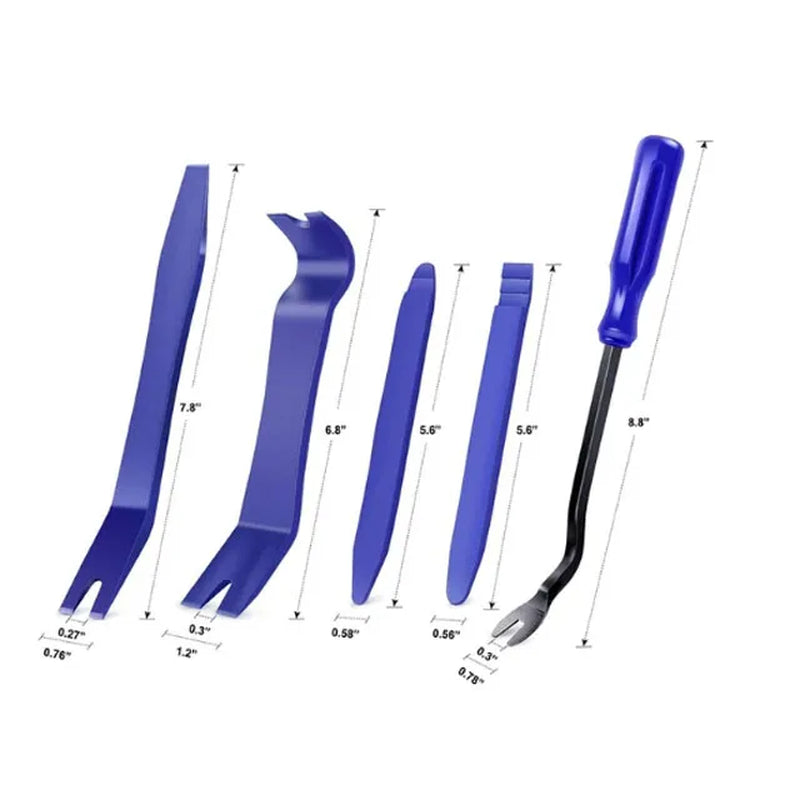 Kit de herramientas para desmontar molduras de coche