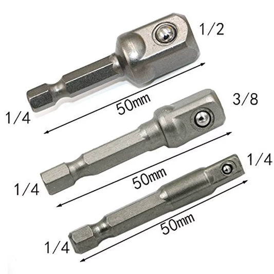 Adaptadores para vasos de carraca y taladro