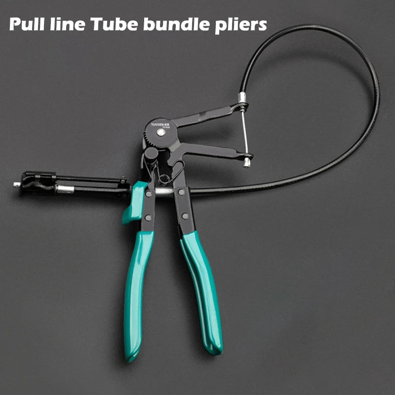 Alicates para tubos, cables y abrazaderas de taller