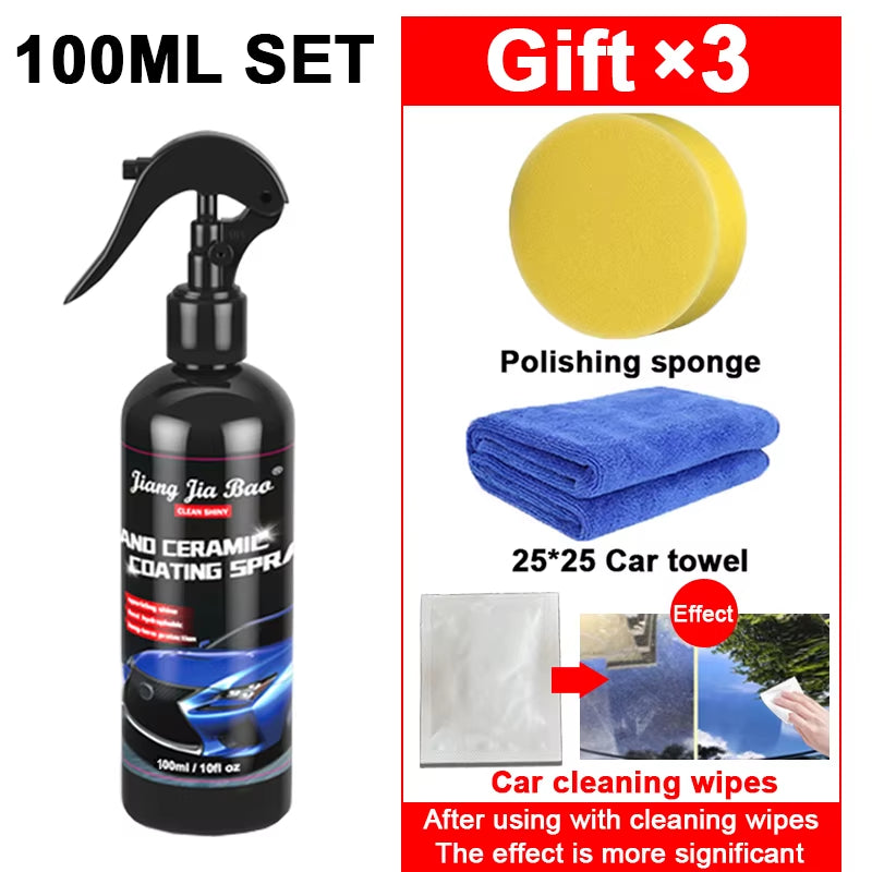 Spray sellante cerámico para brillo e hidrofóbico del coche