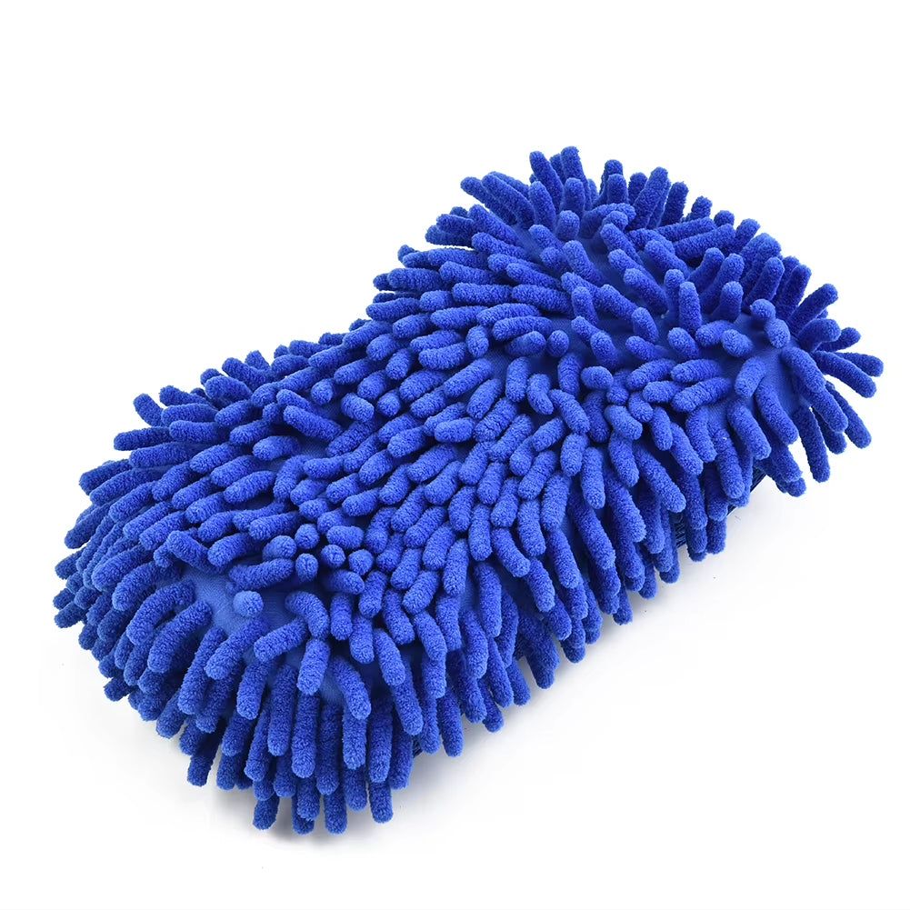 Guante de lavado de microfibra para coche